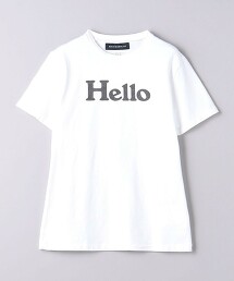 ＜MADISON BLUE＞HELLO T恤 日本製