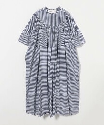 ＜dahl’ia＞條紋蓬袖洋裝 日本製