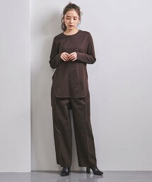＜ATON＞SUVIN 長袖 T恤 日本製