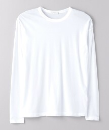 ＜ATON＞60/FRESCA 長袖 T恤 日本製