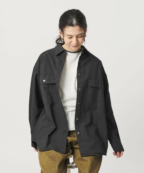 棉尼龍工作襯衫