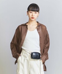 麻 標準領 襯衫 -可手洗-