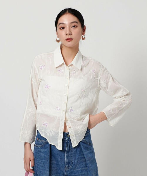<LAVANYA>刺繡罩衫