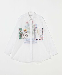 ＜THE NERDYS×BRIGITTE TANAKA＞FLEURISTE 襯衫