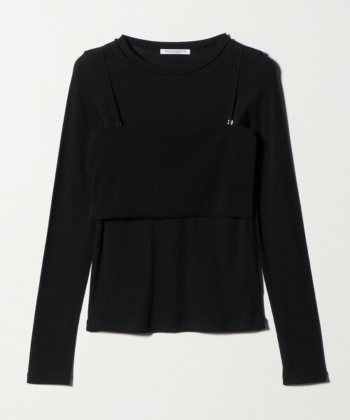 混棉抹胸&長袖上衣