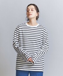 天竺棉質長袖T恤 日本製