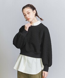 豹紋緹花織 套頭衫 日本製造