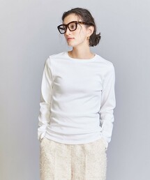 棉質毛圈布長袖T恤 日本製