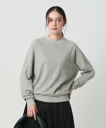 棉連肩袖衛衣 日本製