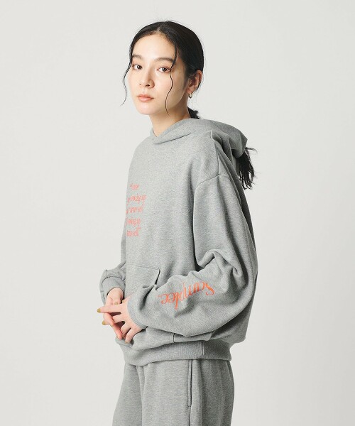 【特別訂製】＜Samplee＞印花連帽衛衣 日本製