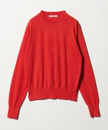 羊毛聚酯纖維細針腳圓領針織 可水洗