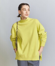 米蘭羅紋高領針織套頭衫 YELLOW