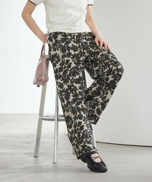 花朵印花輕便褲