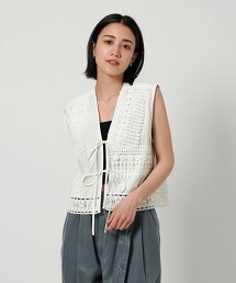 【特別訂製】＜ne Quittez pas＞蕾絲背心