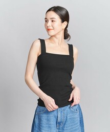 混棉平口坦克背心 日本製
