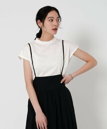 圓領連肩袖上衣 日本製