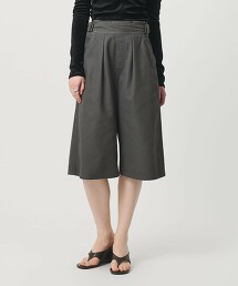 ＜H＞復古斜紋廓爾髂短褲