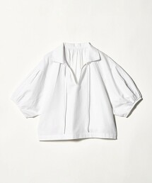 棉麻開襟領長版上衣