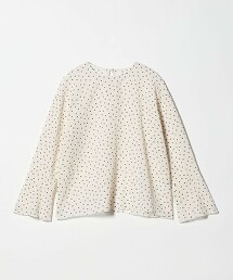 聚酯纖維點點透膚罩衫