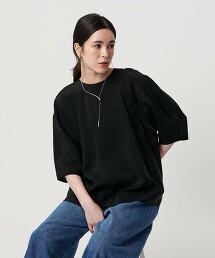 銅氨纖維尼龍蝴蝶結緞帶罩衫