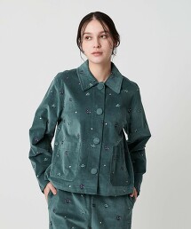 刺繡襯衫外套