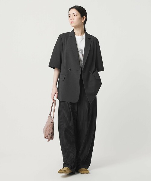 短袖西裝外套 吸水速乾・抗皺