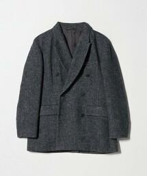 混毛人字呢外套