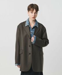 ＜H＞羊毛厚呢大衣 日本製