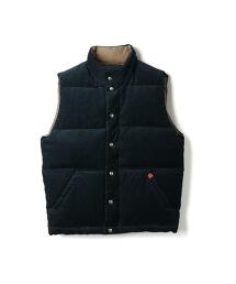 TW UNIVERSAL OVERALL CORD DOWN VEST