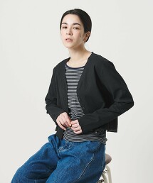 素色＆格紋V領開襟衫