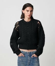 ＜H＞繩紋開襟衫