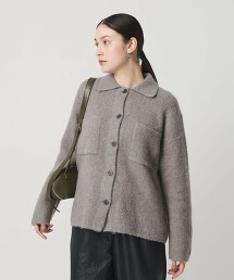 中國貍毛混紡口袋襯衫