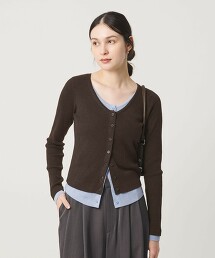 【WEB限定】層次針織外套 可手洗