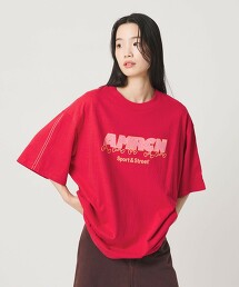 【特別訂製】＜Americana＞印花寬鬆T恤 日本製