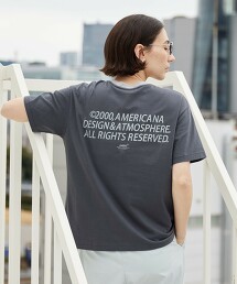 【特別訂製】＜Americana＞滾邊T恤 日本製