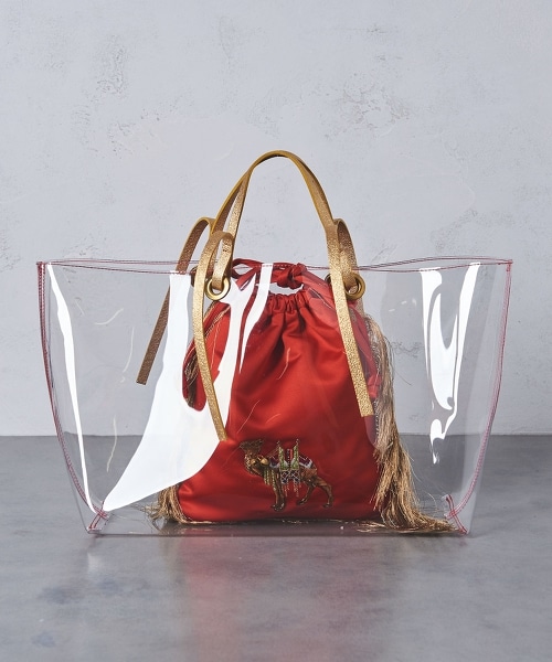 <PIPPICHIC>PVC TOTE BAG-united LOVE project 20182†