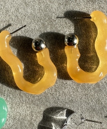 TW sAn JELLY P 耳針式耳環