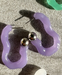 TW sAn JELLY P 耳針式耳環