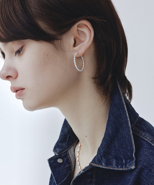 【預購】TW quip queint bowling hoop pierce 耳環