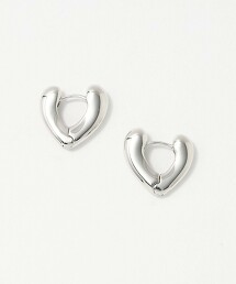愛心圓圈耳釘