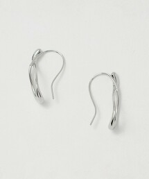 扭結圓圈耳釘