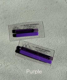 TW sAn 2tone pin short 一字髮夾S