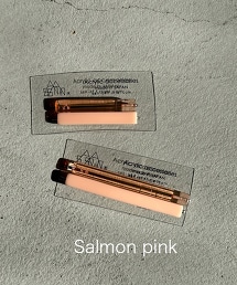TW sAn 2tone pin long 一字髮夾L