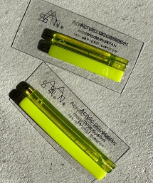 TW sAn 2tone pin long 一字髮夾L