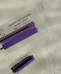 TW sAn 2tone pin long 一字髮夾L