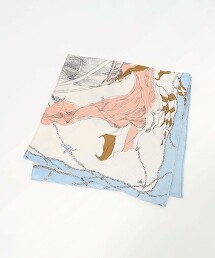 ＜manipuri＞SILK 65×65 方巾