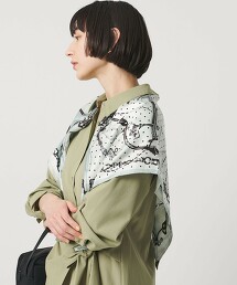 ＜manipuri＞SILK 88×88 方巾 26SS