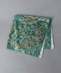 ＜manipuri＞絲綢方巾 M 23FW