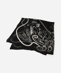 【部分特別訂製】＜manipuri＞混蠶絲方巾