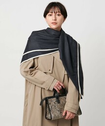 滾邊披肩圍巾